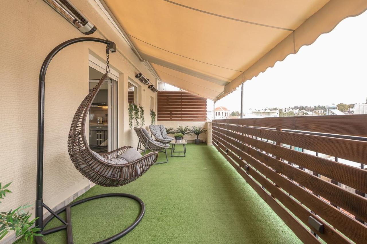 Petralona Stylish Penthouse Apartamento Atenas Exterior foto