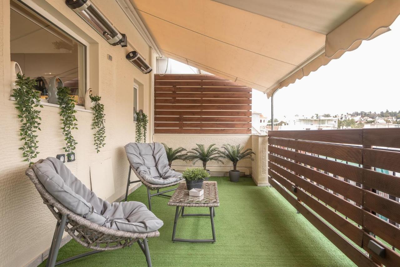 Petralona Stylish Penthouse Apartamento Atenas Exterior foto